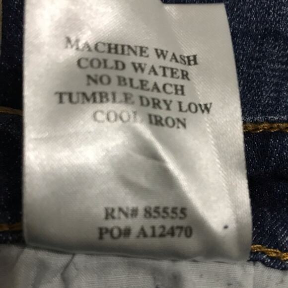 Eunina Mid Rise Destructed Skinny Jeans Size 28 - Picture 4 of 7